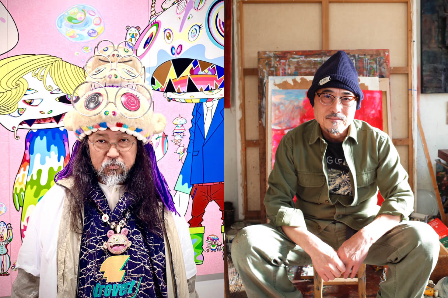 TAKASHI MURAKAMI AND SHINRO OHTAKE